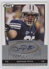 2010 SAGE Hit Silver Auto Dennis Pitta #A32 Auto 1u6