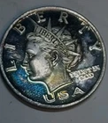 A Rainbow 🏳️‍🌈2005 Private Mint  Monster Toner Norfed $10 Proof 1/2 Oz