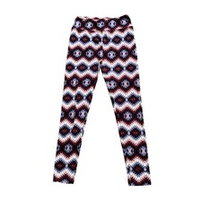 LULAROE Womens One Size Tribal Aztec Print Pull On Leggings Skinny Pants