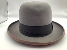 Vintage 1950s Royal Stetson Deluxe St. Regis Fedora Gray