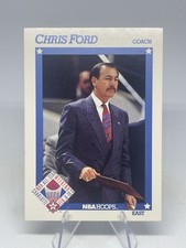 1991 NBA Hoops - Chris Ford #260 1991 Eastern Conference All-Stars Coach