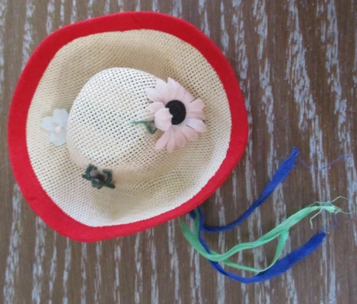 Vintage Barbie Picnic Set #967 Hat Only Excellent  Near Mint