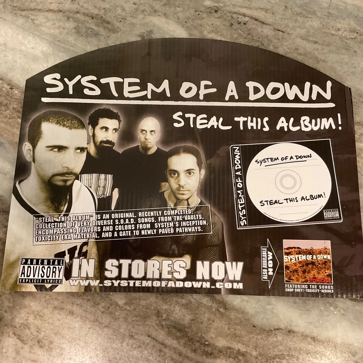 Original System of a Down Memorabilia for sale | eBay