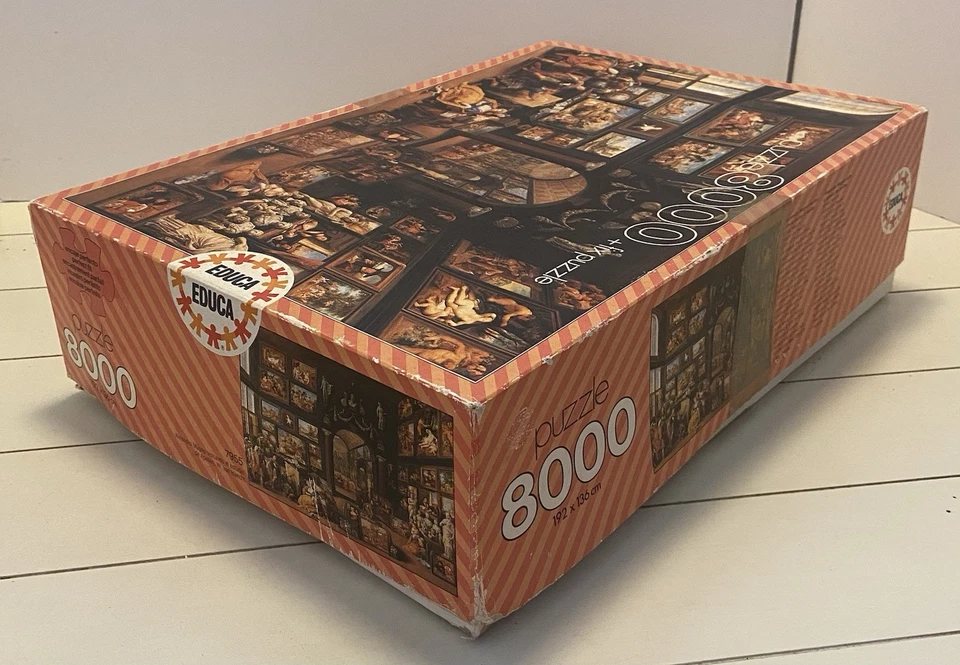 Genuine Educa 8000 Piece Puzzle Alexander Magno Visiting Appelles Studio 7955 - Image 4 of 4