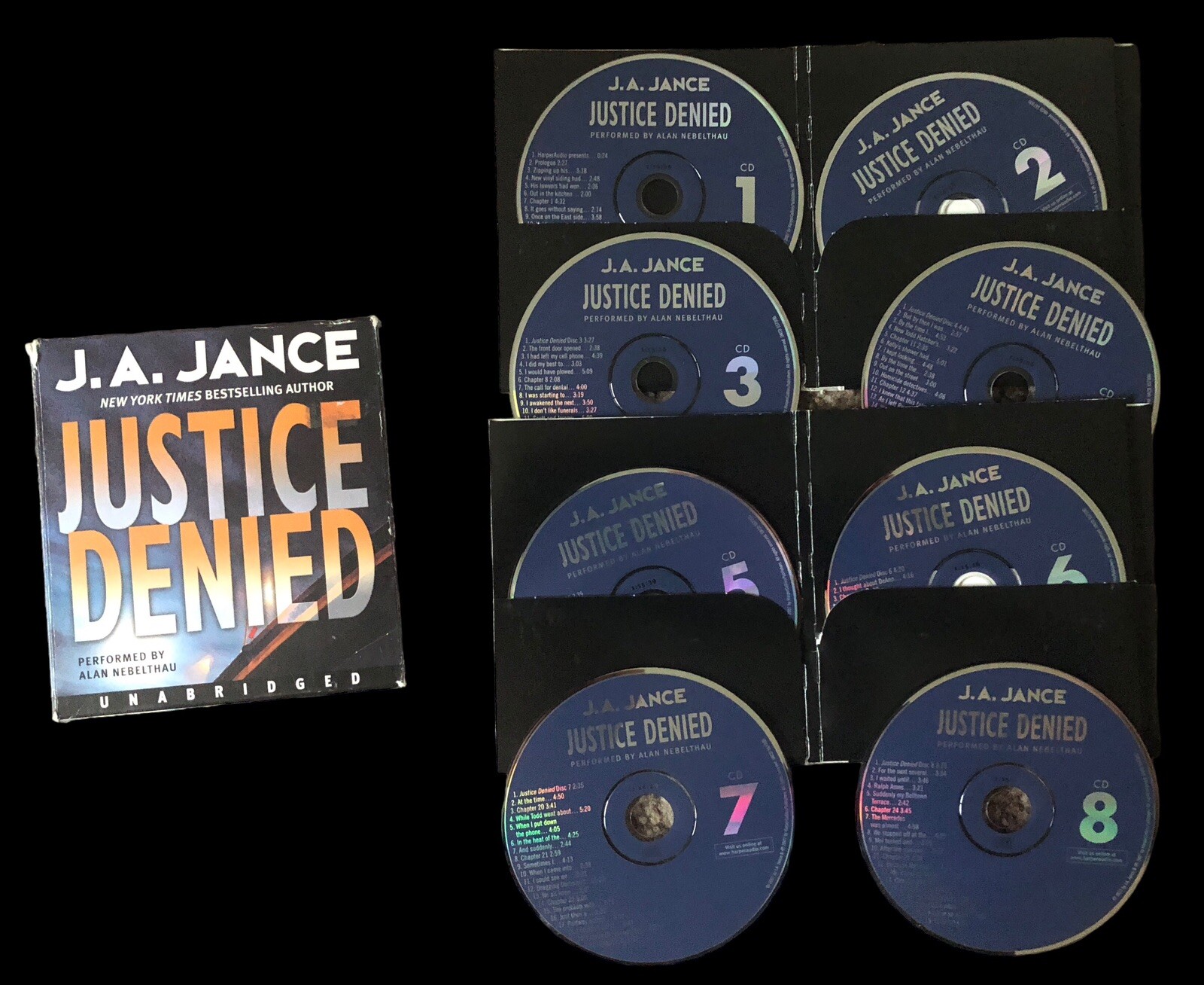 Lot of 5 Audio Books on CDs eBay