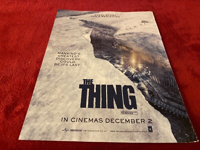 PAD45 FILM/FILMWERBUNG 11X9 DAS DING IM KINO
