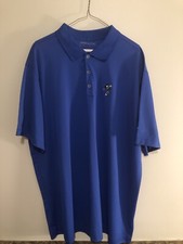 Mens Nike Disney Mickey Mouse Blue Dri-Fit Tour Performance Golf Polo Shirt XXL