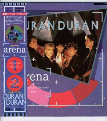 デュランデュラン／デュランデュラン　日本盤帯、ポスター付き　EMS-91019 Duran Duran - Self Titled - Japan Vinyl OBI Insert - EMS