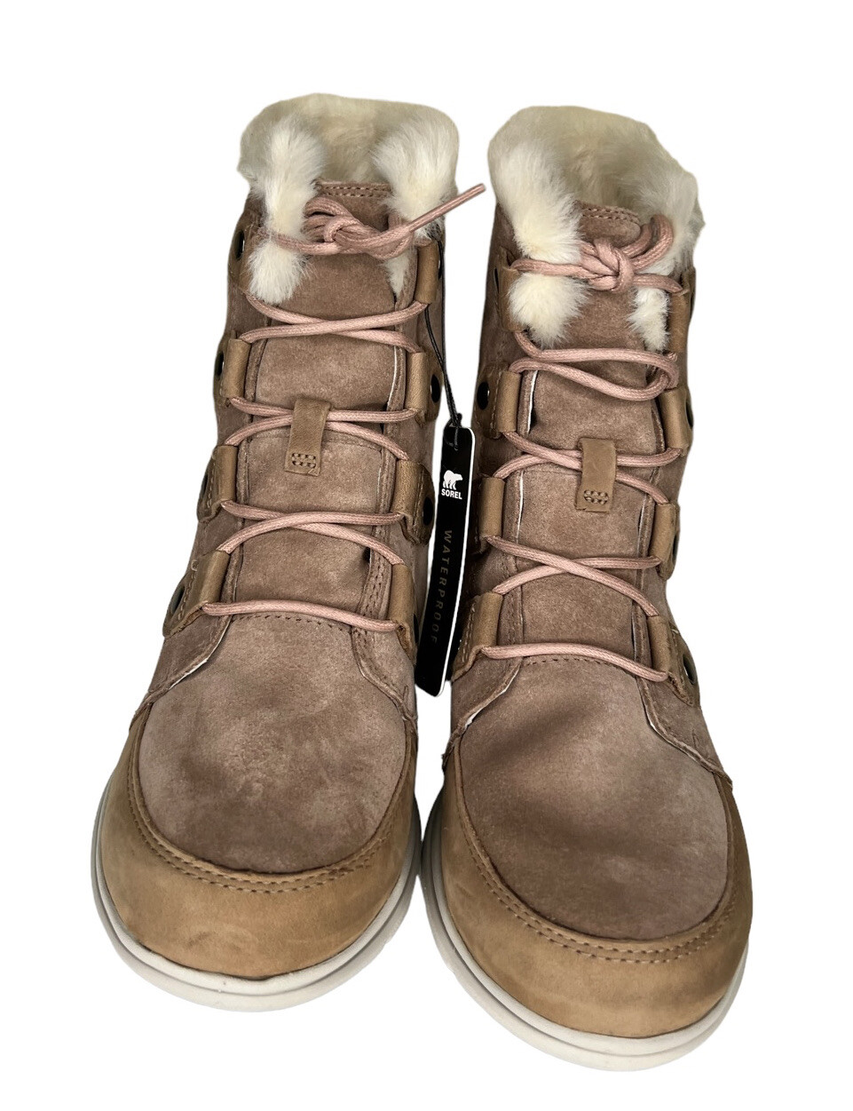 SOREL Explorer Joan Ash Brown Winter Boots Women’s Size 10 image 3