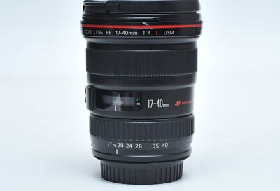 キヤノンEF17-40mm 1：4 Canon EF 17-40mm f/4L USM Ultra-Wide-Angle Zoom Lens 490 | eBay