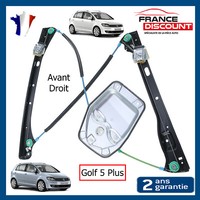 Elektrisches Fensterheber Vorne Rechts Ohne Motor FüR Golf V Plus - 5M0837462