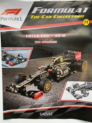 KIMI RÄIKKÖNEN LOTUS E20 2012 (SCALE 1:43) FORMULA 1 CAR