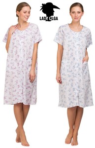 full button front nightdress