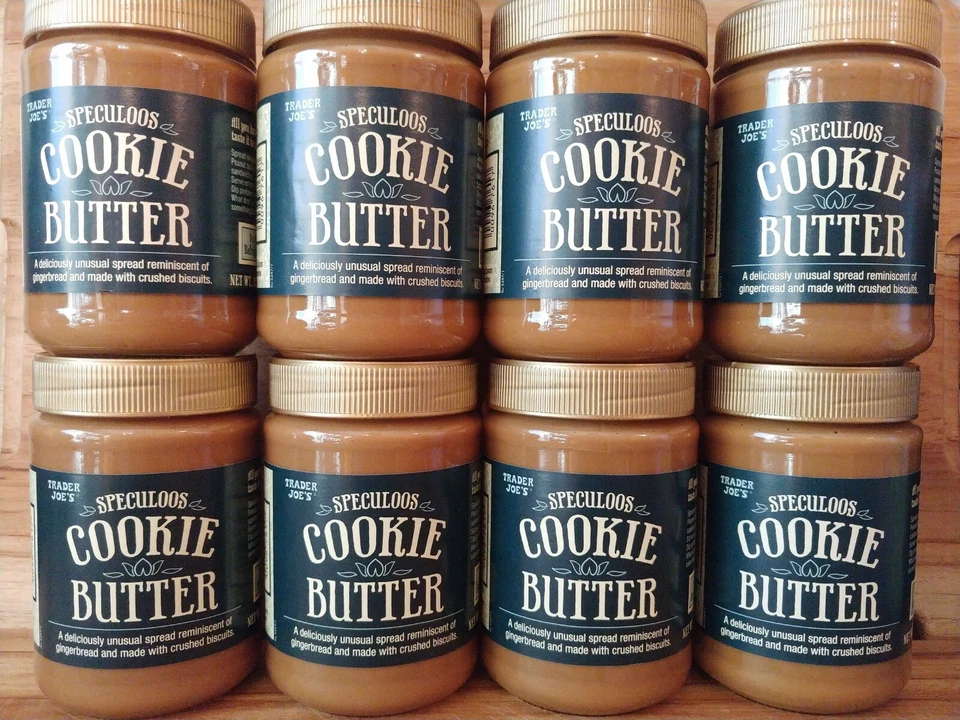 8-Pack Trader Joes Cookie Butter Trader Joe's Speculoos Cookie Butter Jars Jar - Image 3 of 4