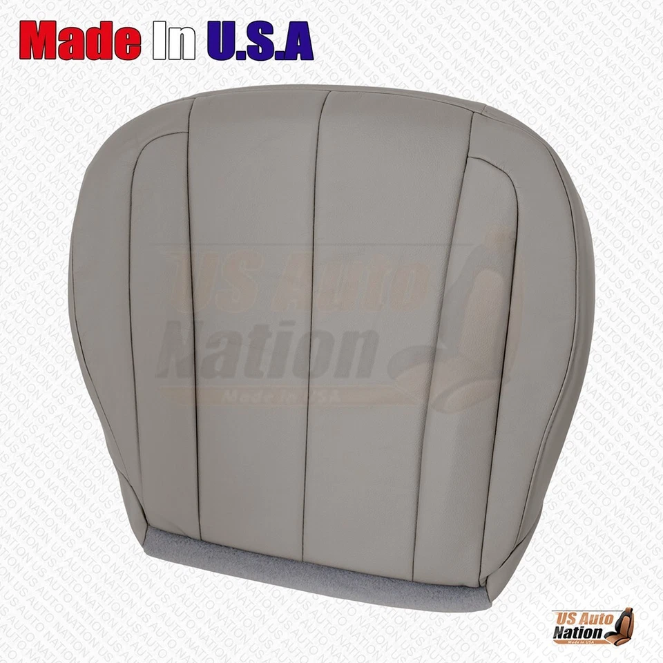 Cubierta de asiento inferior de cuero topo para conductor y pasajero Toyota Avalon 2000-2004 Foto 3 de 4