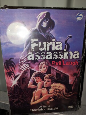 DVD Furia Assassina Slasher Rare Evil Laugh