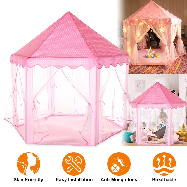 pink princess castle