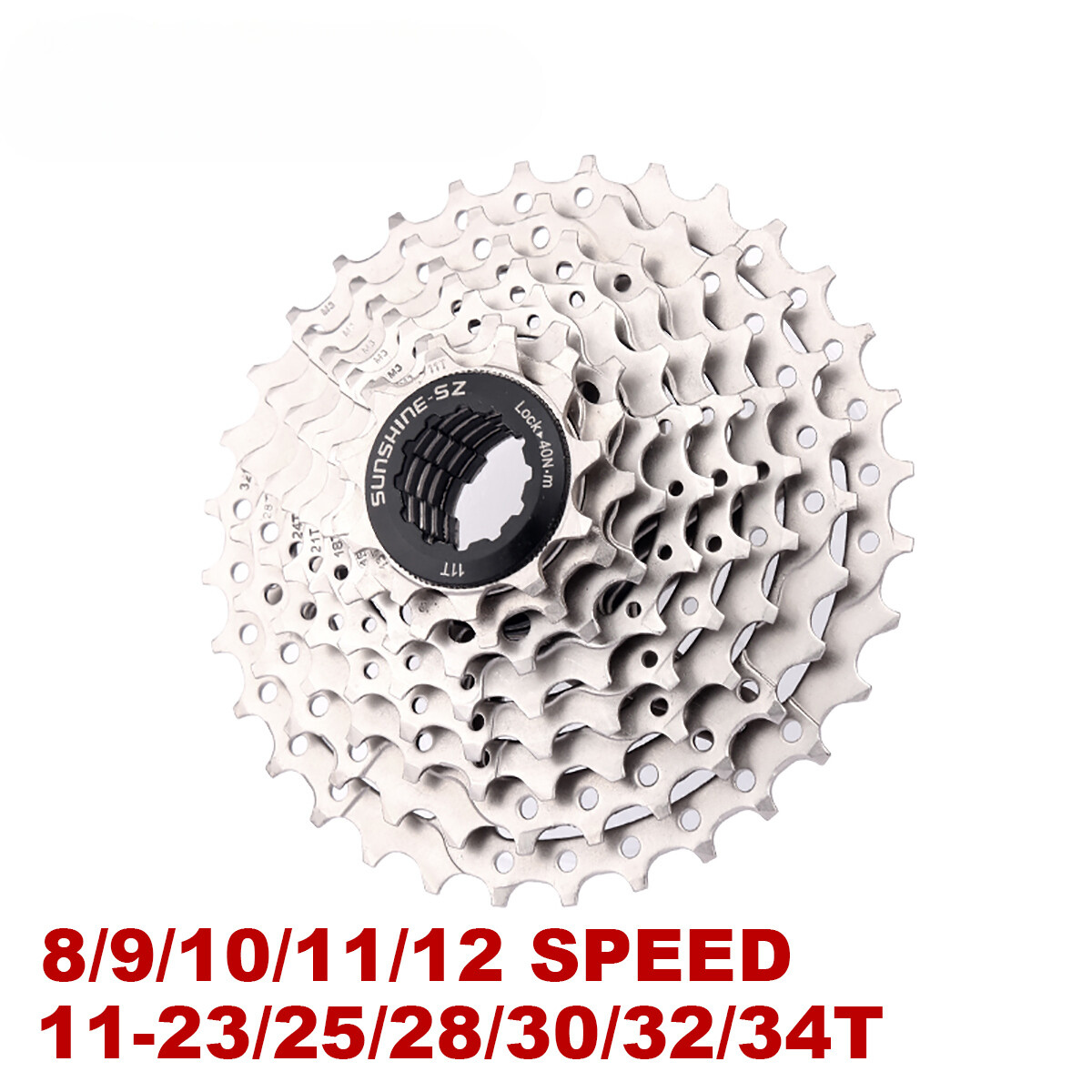 Cassette para bicicleta de carretera 11V 23T/25T/28T/30T/32T/34T/36T volante libre para bicicleta