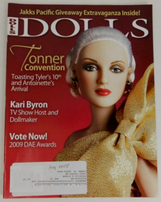 Dolls Magazine August 2009 Tonners Antoinette Kari Byron Ode to the Wizard of Oz