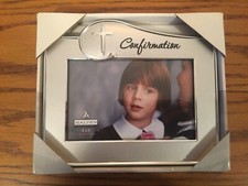 Malden Confirmation 4 x 6 Picture Frame, Metal  Glass
