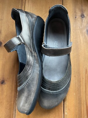 Naot 39 US Kirei Women's Distressed Leather Mary Janes Shoes