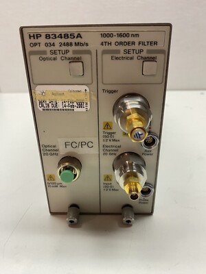 HP / Agilent 83485A OPT 034 Optical/Electrical Module (20GHz) | eBay