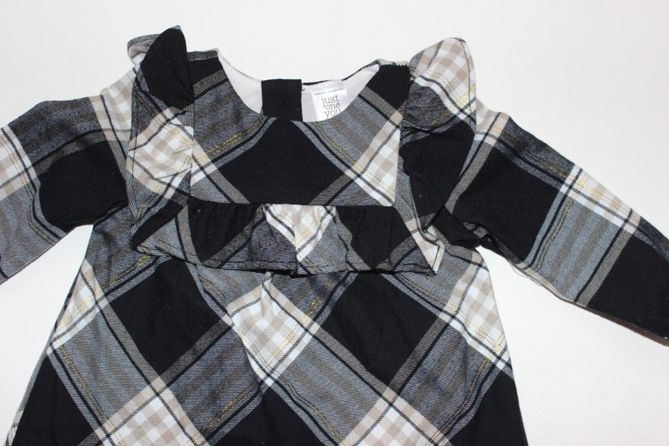 Nuevo sin etiquetas Vestido a Cuadros Infantil Niñas JUST ONE YOU Talla 6 Meses Foto 2 de 3