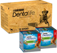 Hundesnack Purina Dentalife Kau-Snack Zahnpflege FüR GroßE Hunde 72 Stk.
