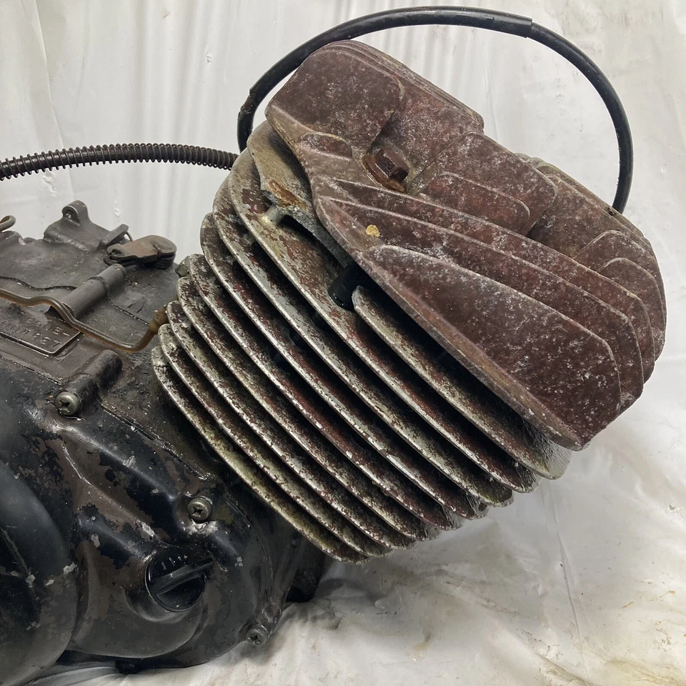 1974 Honda MT250 Elsinore 250 двигатель MT 250 73 74 75 76 двигатель для ремонта - Изображение 2 из 4