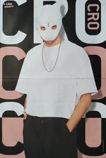CRO - A3 Poster (42x28cm) - MERCH Rapper Panda Maske Fan Sammlung Plakat BRAVO