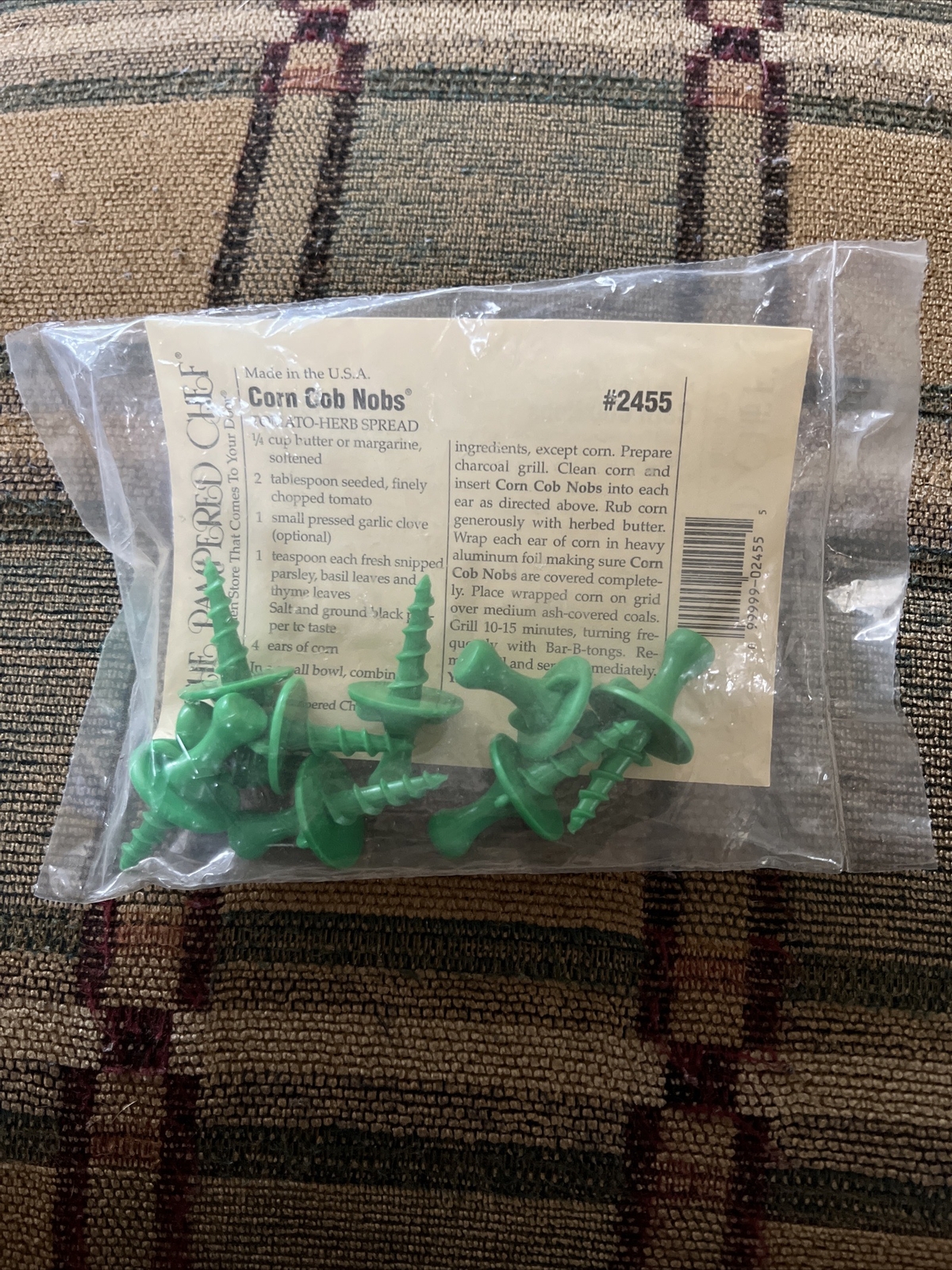 Pampered Chef Corn Cob Nobs Holders 2455 Retired Set Of 8 NEW! 4 Sets