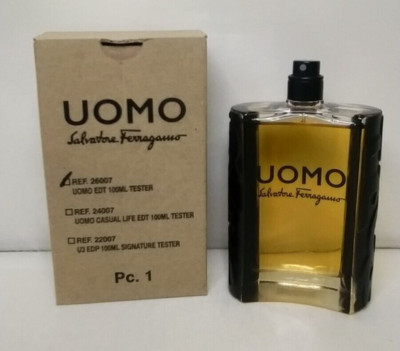 Tester Ferragamo Uomo By Salvatore Ferragamo 3.4oz 100ml EDT