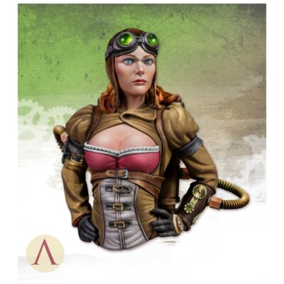 Skala75 - Amelia Dampf - 1/12. Harzbüste - SNG008
