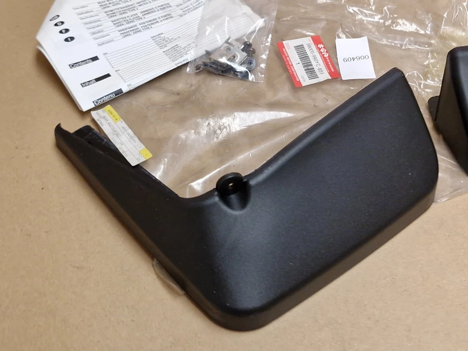 Suzuki Liana Rear Mud Guard Flap Set 2004-on 4dr Sedan 99000-990YC-851 Genuine - Image 3 of 4