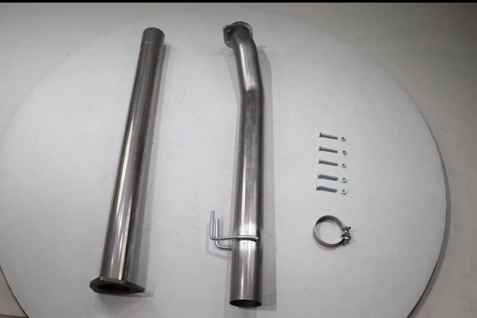 Tubo de escape turbo diésel de 4" para Ford F250 F350 F450 2011-2023 6,7 L Powerstroke Foto 3 de 3