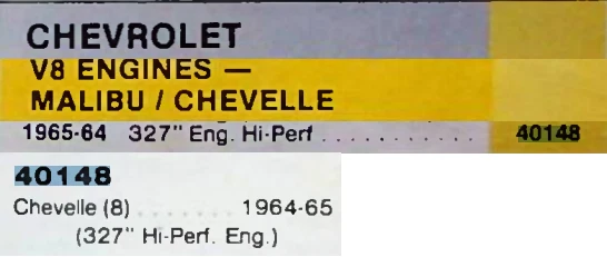 Bomba de combustible mecánica Chevrolet Chevelle V8 327 1964 1965 #40148 hecha en EE. UU. Foto 4 de 4