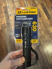 NEW LUXPRO LP630V3 Focusing 630 Lumen Handheld Flashlight with Wrist Lanyard