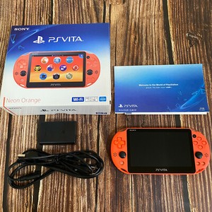 Nintendo Switch SONY PlayStationVITA PCH-2000 ZA24 PS Playstation vita Wi-Fi model NEON ORANGE PCH-2000 ZA24 Japan