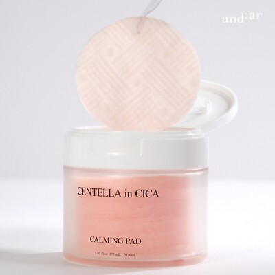 ANDEAR Centella In Cica Calming Pad 175ml/70pads K-Beauty