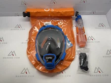 OCEAN REEF - Aria QR+ Quick Release Full Face Snorkel Mask with Snorke