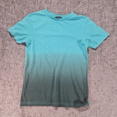 George T-Shirt Jungen blau/grün 7-8 Jahre P2P 14 cm verblassende Farben.