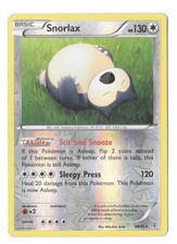 Pokémon TCG Snorlax Generations Reverse Holo Rare Card 58/83 MP 2016 on eBay