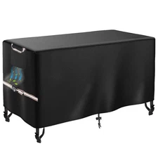 Rectangular Gas Fire Pit Table Waterproof 600D Heavy Duty Fire Cover 48 x 28 in