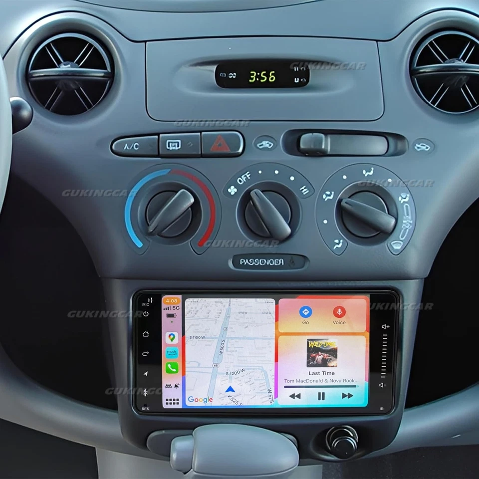 For Toyota Echo 2000-2005  CarPlay Android Auto Car Stereo Radio GPS Player Foto 2 de 4