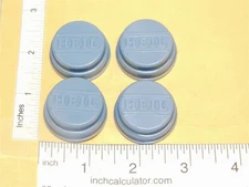 Set of 4 Doepke Heiliner Scraper 3D Printed Hubcap Replacement Toy Part DPP-017