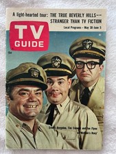 1964 TV Guide May 30-Jun 5 Issue #583 Washington-Baltimore Borgnine Conway Flynn