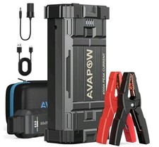 AVAPOW A58 4000A Car Battery Jump Starter 12V Booster Pack w/ LED Light – New