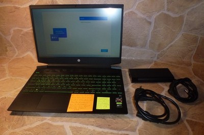 HP Pavilion 15-ECO325NG Gaming-Laptop GTX 1650 AMD Ryzen 5 16GB RAM 512GB SSD