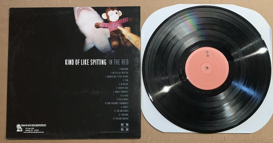 KIND OF LIKE SPITTING In The Red LP Vinyl-Death Cab For Cutie Febuary Jazz June - Image 3 of 4