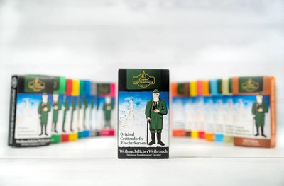 original Crottendorfer Räucherkerzen Düfte ERZGEBIRGE Kegel Duftkegel Advent TOP